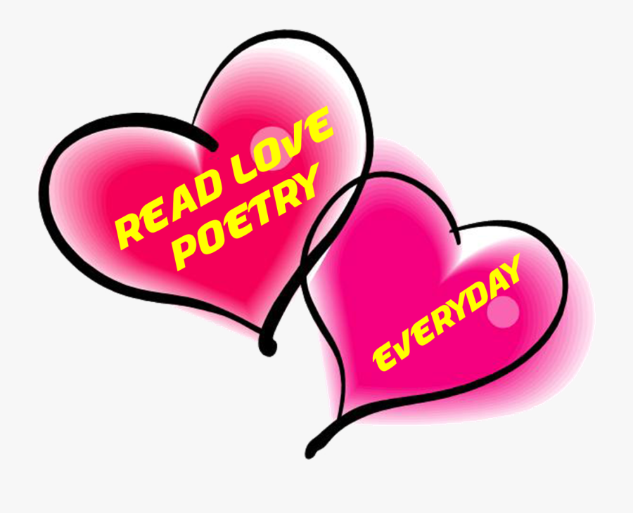 Read Love Poetry Everyday - Heart, Transparent Clipart
