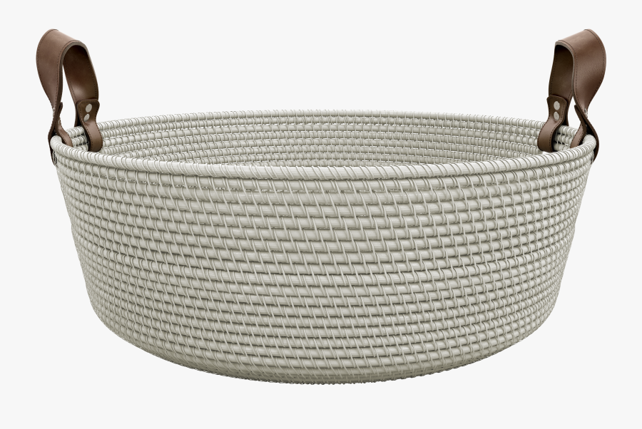 Basket Clipart Rattan Basket - Storage Basket, Transparent Clipart
