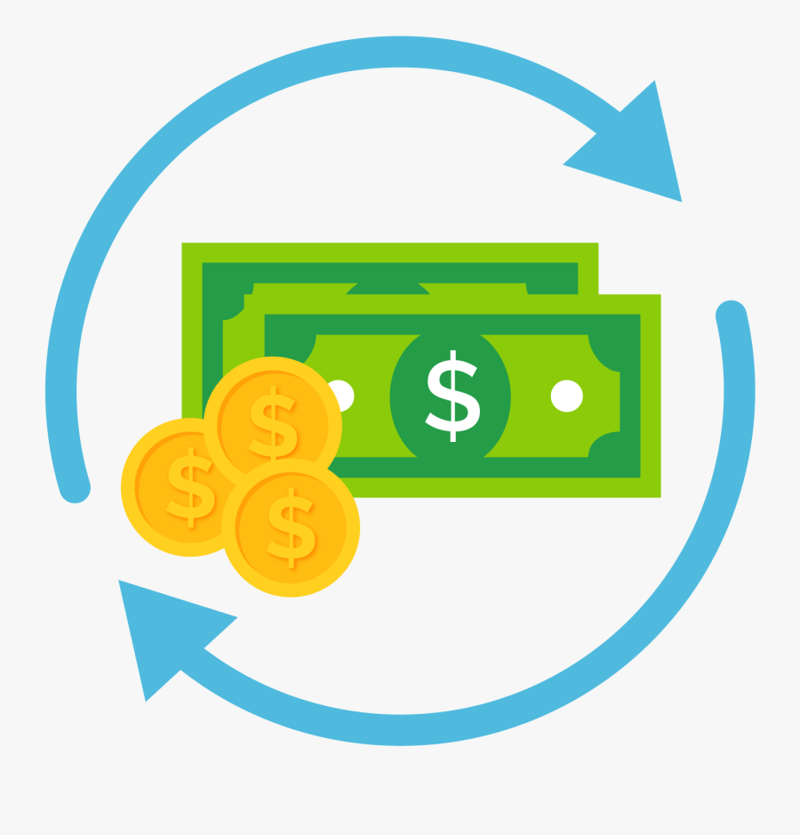 Transparent Cash Clipart - Vector Graphics, Transparent Clipart