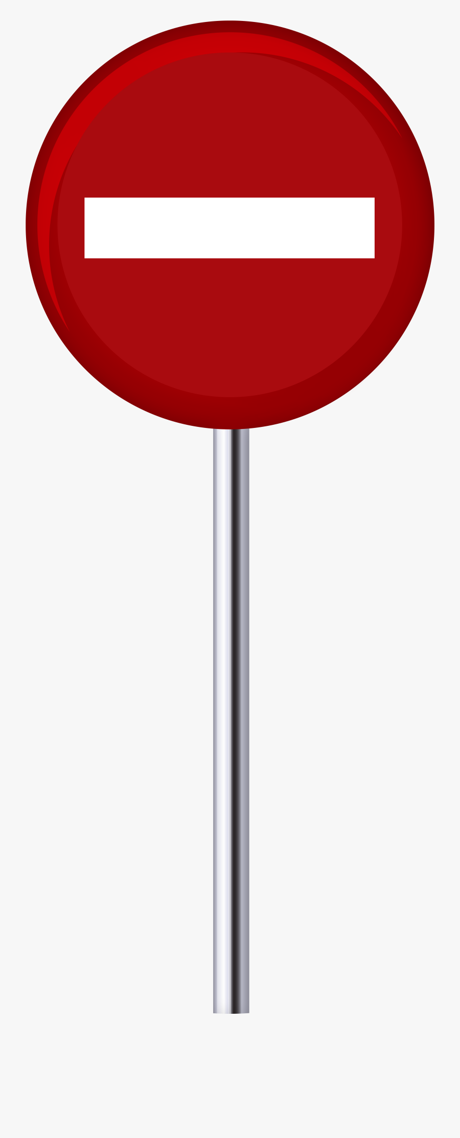 No Entry Traffic Sign Png Clip Art - Round Sign Png, Transparent Clipart