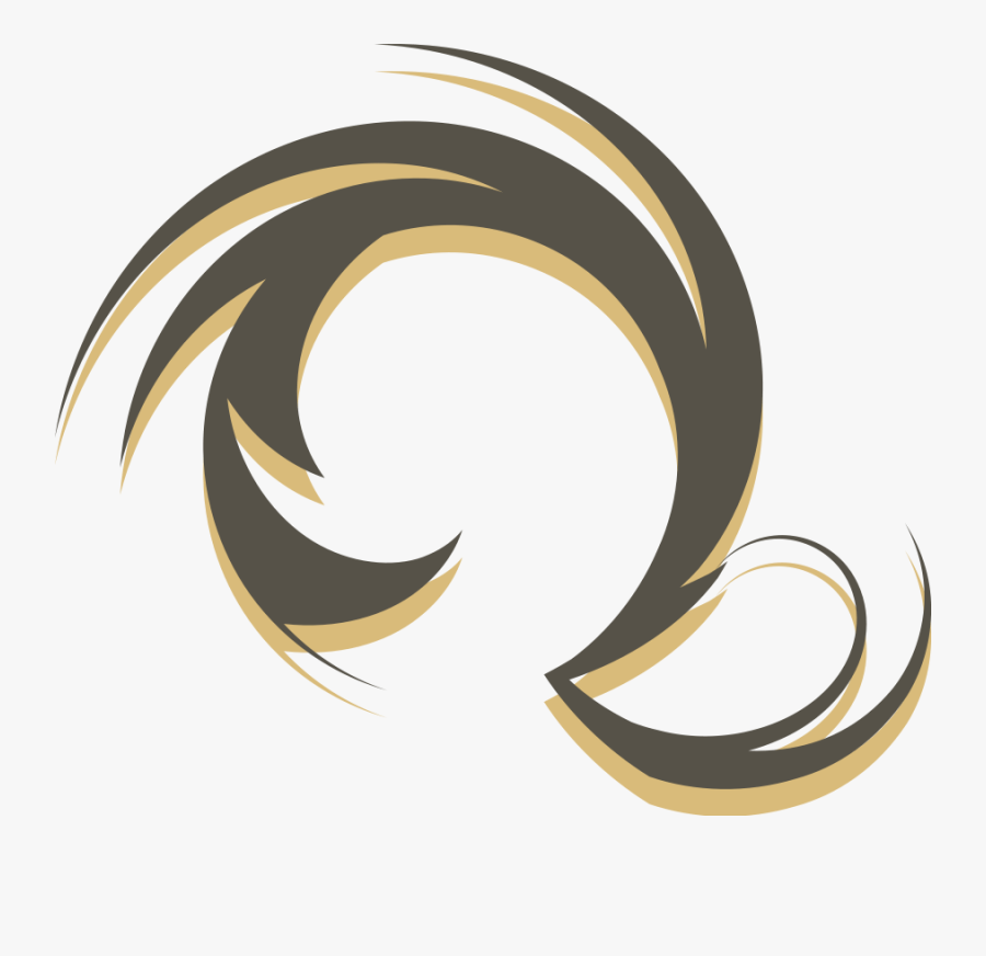 Brownish Swirl 3 Medium Size Clipart Free Clip Art - Clipart Design Png Logo, Transparent Clipart