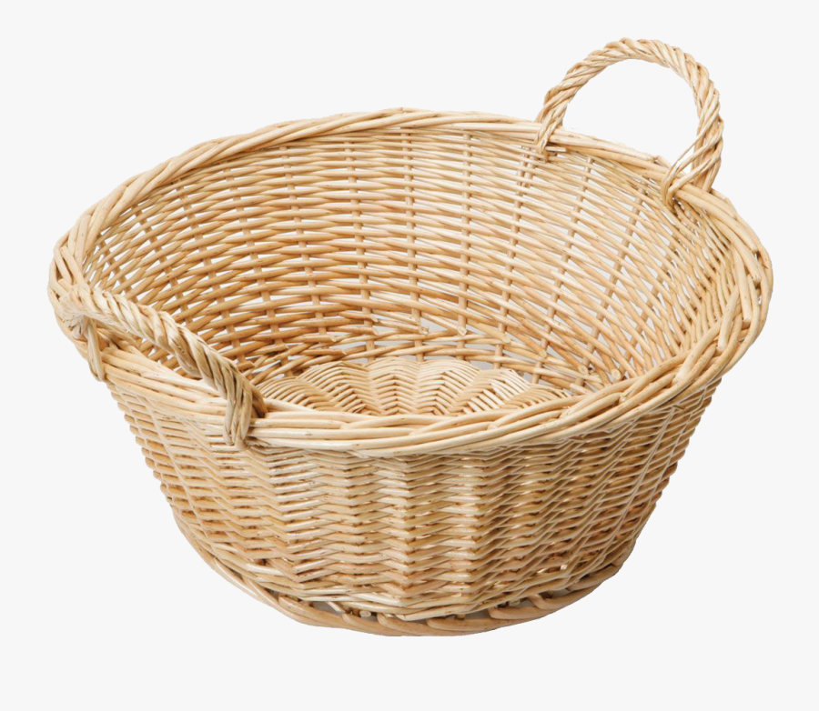 Transparent Laundry Clipart - Transparent Empty Basket Png, Transparent Clipart
