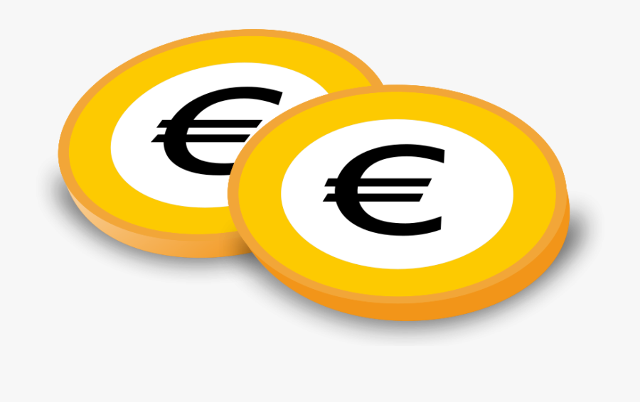 Euro Coins - Euro Coins Clipart, Transparent Clipart