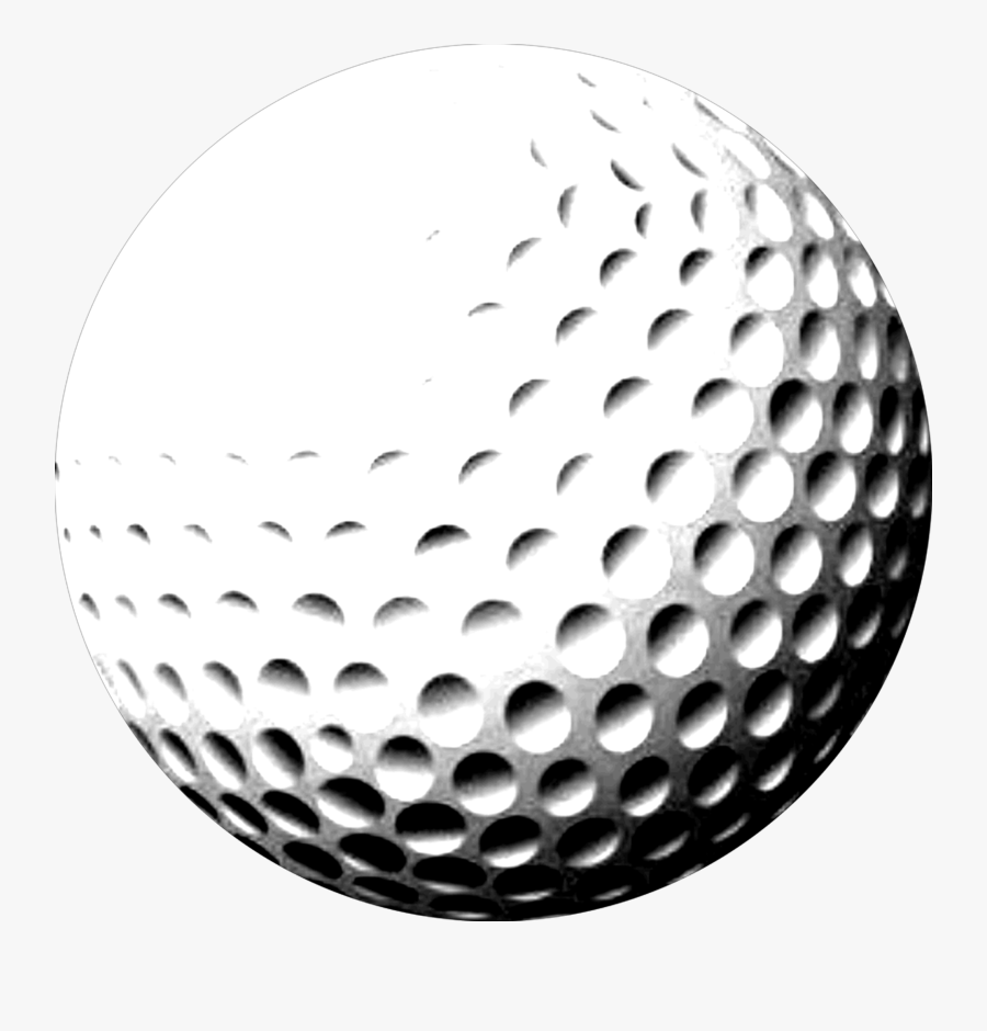 Clip Art Golf Ball Vector - Golf Balls Transparent Black, Transparent Clipart