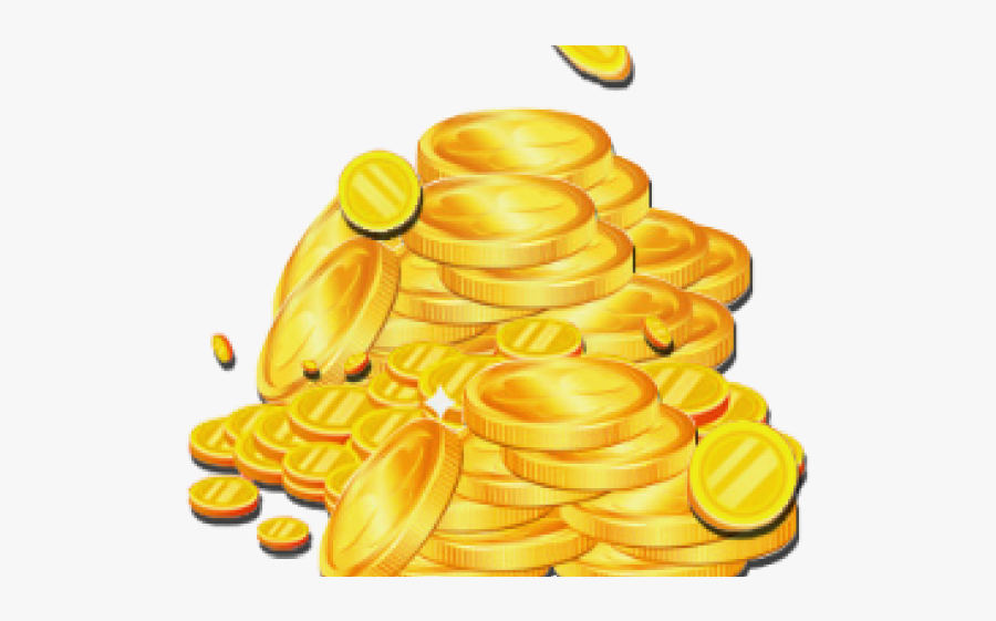 St Patrick's Day Gold Coins Png, Transparent Clipart