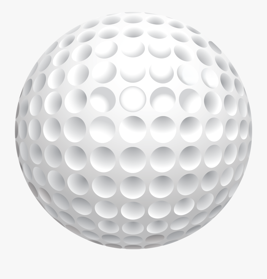 Vector Golf Ball Png, Transparent Clipart