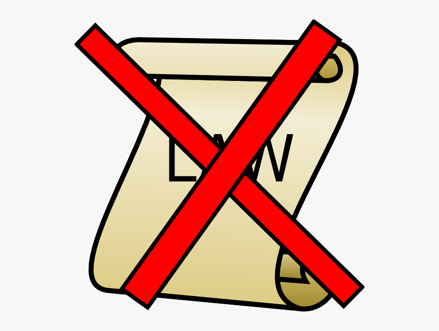 No Laws Clipart, Transparent Clipart