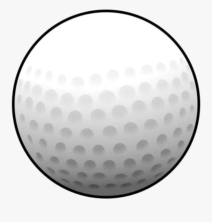 Transparent Golf Outing Clipart - Cartoon Golf Ball Png, Transparent Clipart