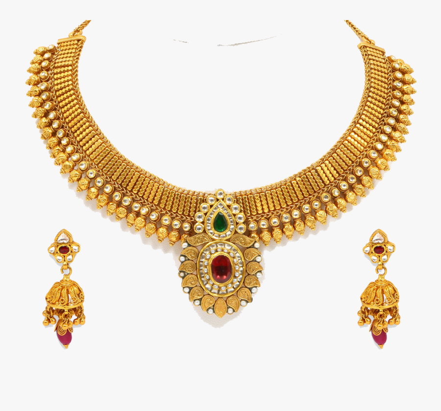 Download Jewellery Necklace Png Clipart - Gold Necklace Png, Transparent Clipart