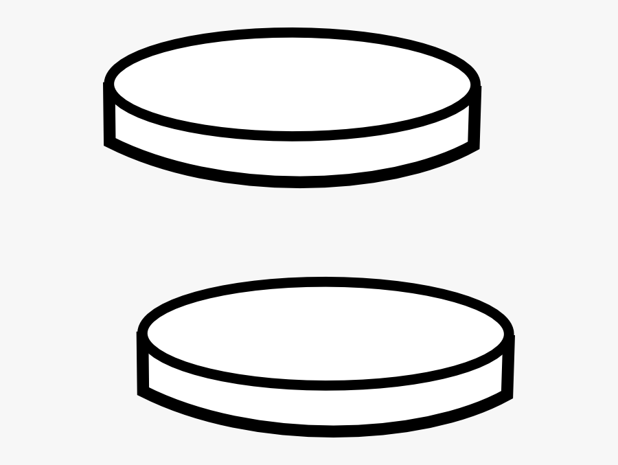 Coins Clip Clip Art - Gold Coins Clipart Black And White, Transparent Clipart