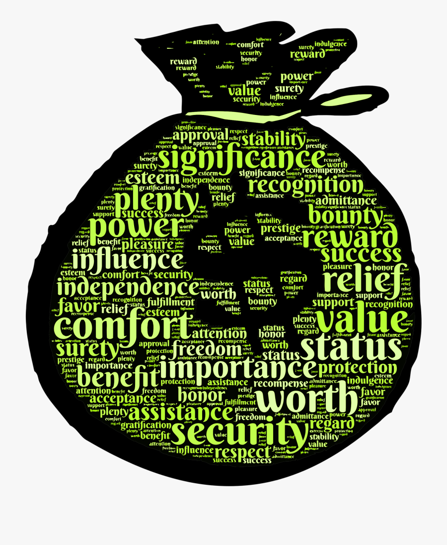 Money Bag Clip Art, Transparent Clipart