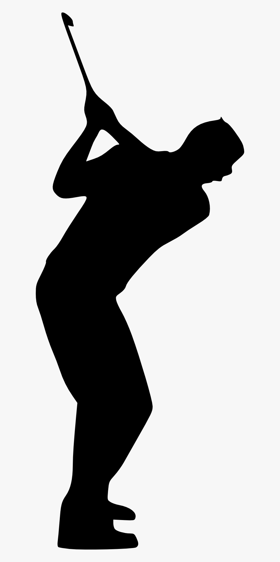 Golf Silhouette Images - Transparent Background Golfer Png, Transparent Clipart