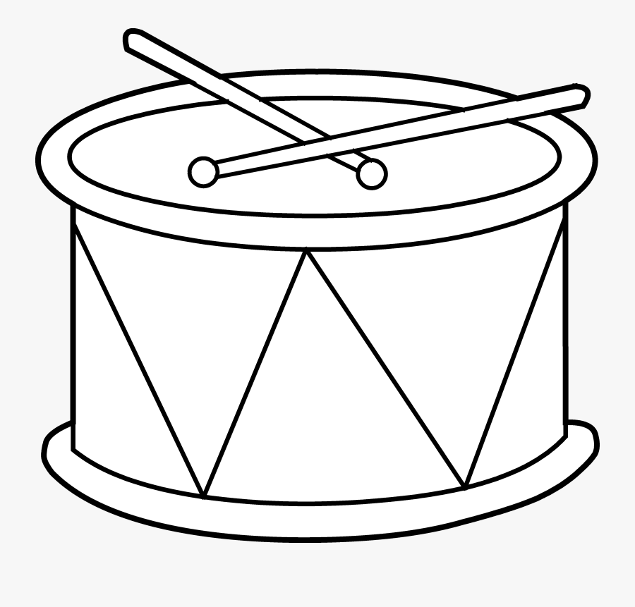 Marching Drum With Drumsticks Clipart, Transparent Clipart