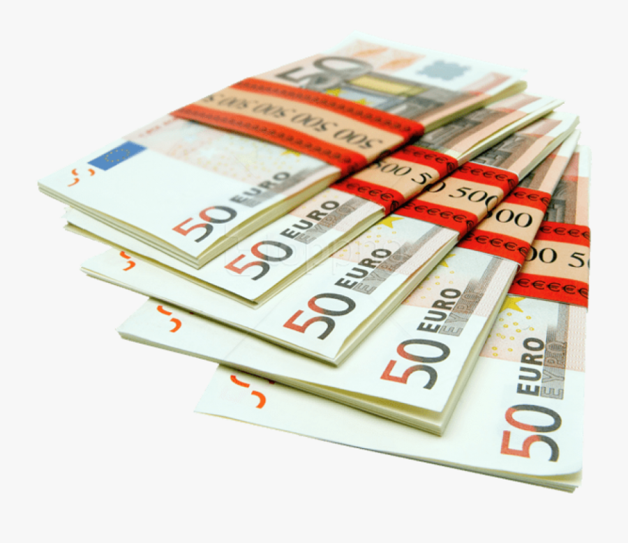 Cash Clipart Euro - Euro Stack Png, Transparent Clipart