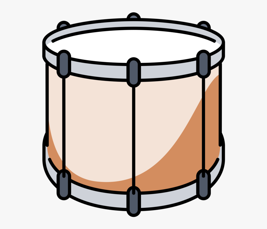 Drum,tom Tom Drum,hand Drum - Shaped Objects Clipart Black And White, Transparent Clipart
