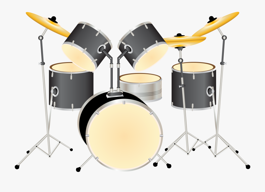 Drum Kit Png Clipart - Drum Kit Clipart, Transparent Clipart