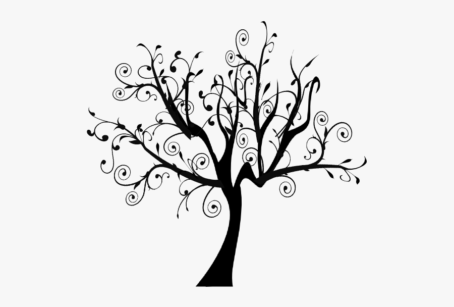 Swirl Clipart Whimsical - Transparent Background Family Tree Png, Transparent Clipart