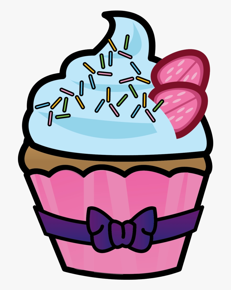 Cupcake Cupcakes Clipart Half Eaten Sketsa Gambar Ice - Ice Cream And Cupcakes Clipart, Transparent Clipart