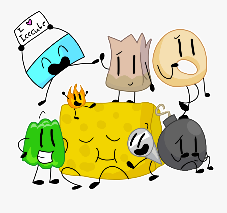 Team Ice Cube Bfdi Clipart , Png Download - Bfb Team Ice Cube, Transparent Clipart