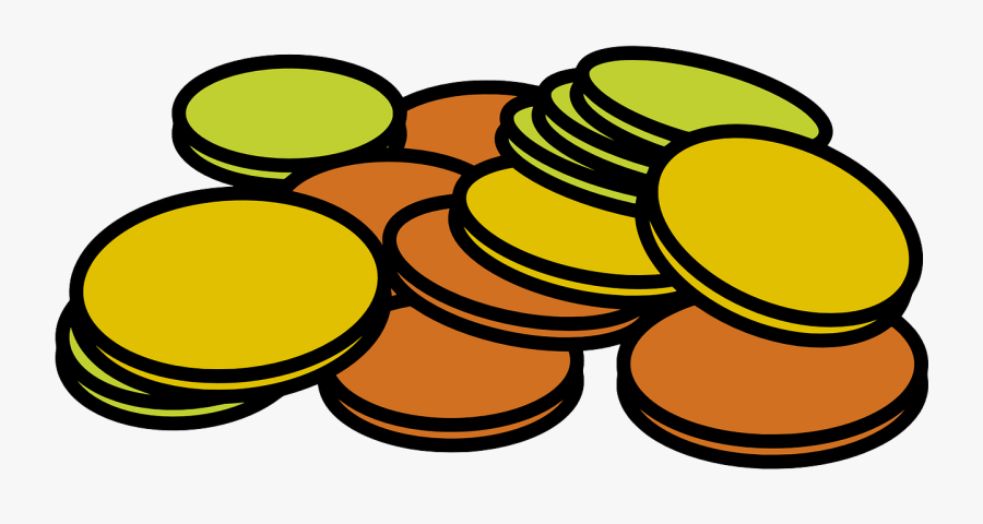 Coins Money Stack Cash Credit Currency Fin - Coins Clip Art, Transparent Clipart