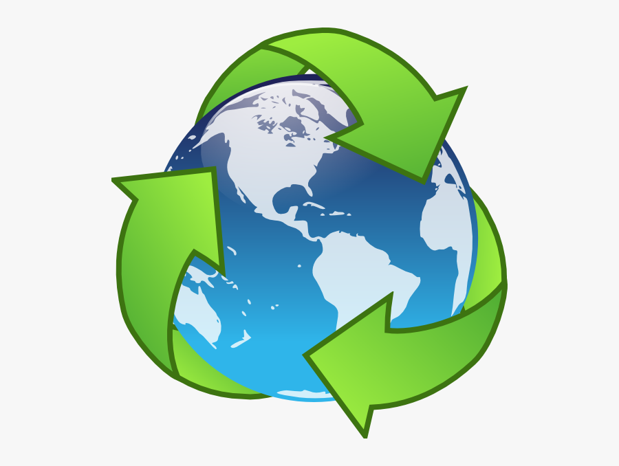 Saving Clip Art Library - Recycle Earth, Transparent Clipart