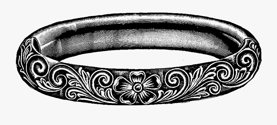 Jewelry Bracelet Clipart Free Download Clip Art On - Bracelet Clipart Black And White, Transparent Clipart