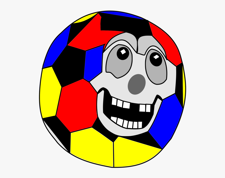 Football Beach Ball Golf Balls - ภาพ ลูก ฟุตบอล ยิ้ม, Transparent Clipart