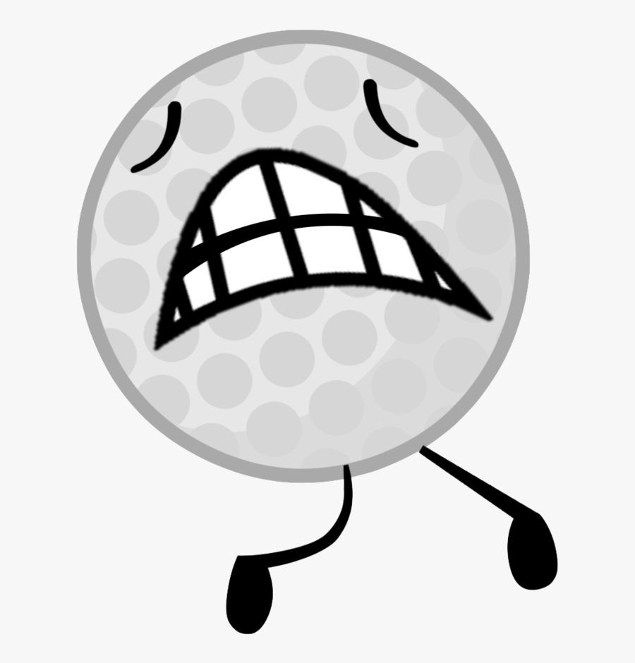 Bfb Golf Ball Intro - Bfb Bfdi Golf Ball, Transparent Clipart