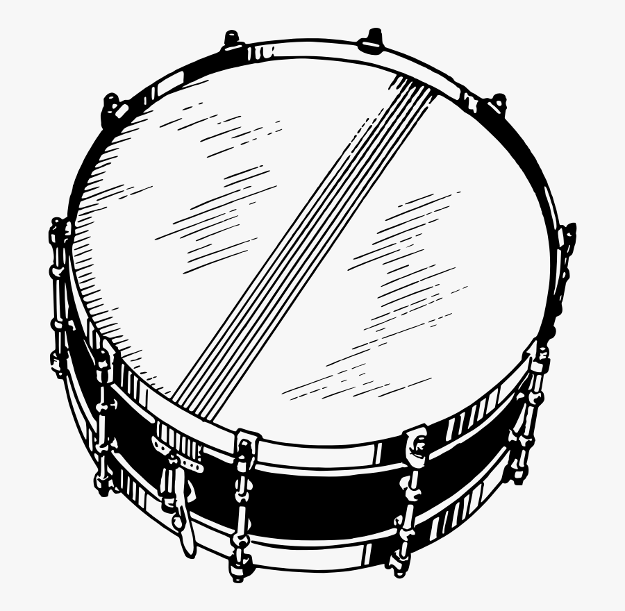 Musical Drum - Snare Drum Vector Free, Transparent Clipart