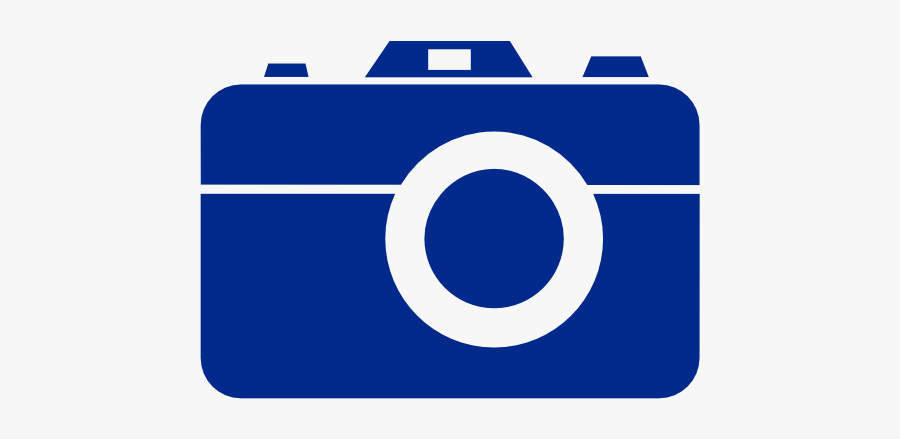 Blue Camera No Border Clip Ar - Camera Clip Art Blue, Transparent Clipart