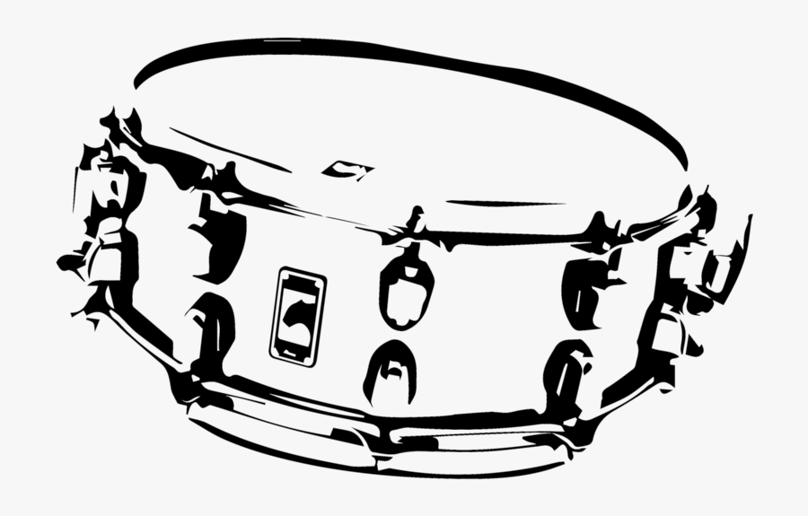 Snare Drum Clipart - Snare Drum Clipart Black And White, Transparent Clipart