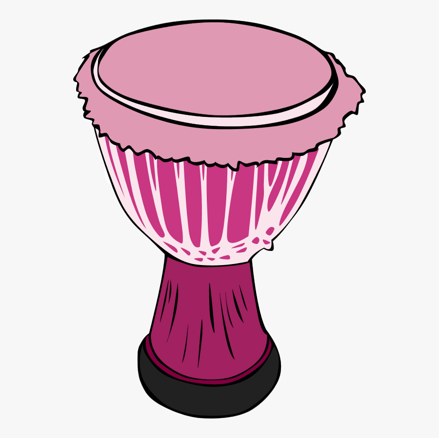 West African Djembe - African Drum Clip Art, Transparent Clipart