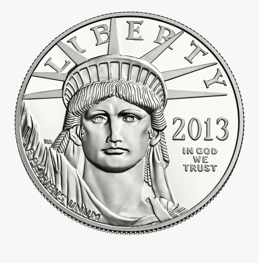Platinum Obverse - Us Mint Platinum Coins, Transparent Clipart