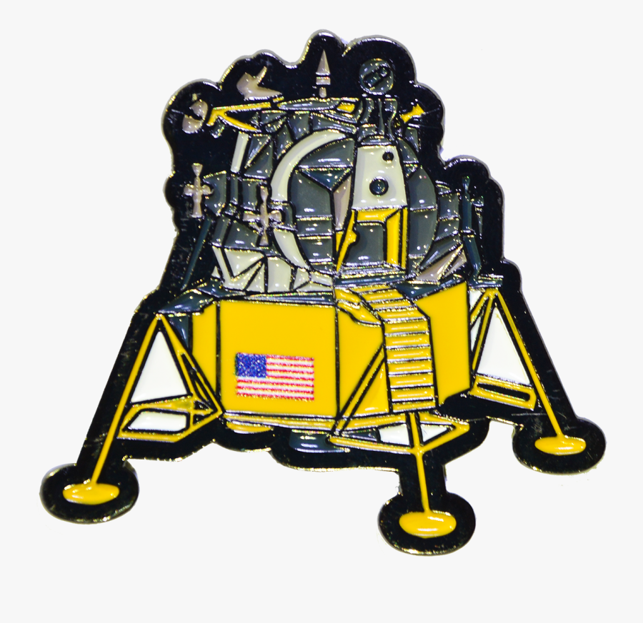Lunar Module Golf Ball Marker In Shape And Matching - Illustration, Transparent Clipart