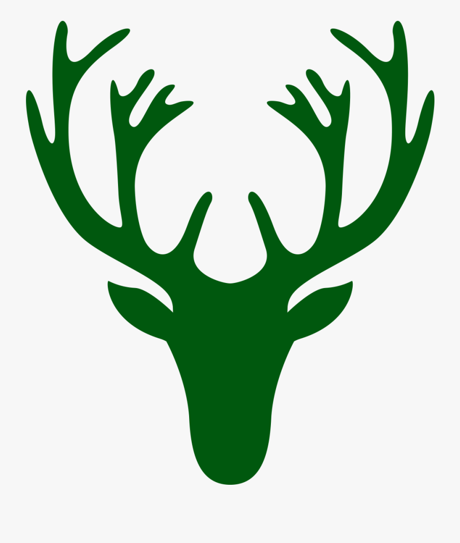 Simple Deer Drawing Head Clipart , Png Download - Deer Head Drawing Easy, Transparent Clipart