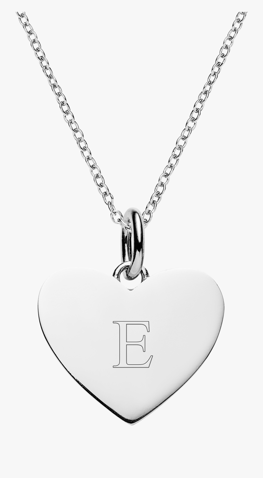 Clip Art Library Download Personalised Silver Heart - Bvlgari Sautoir Necklace 1970's, Transparent Clipart