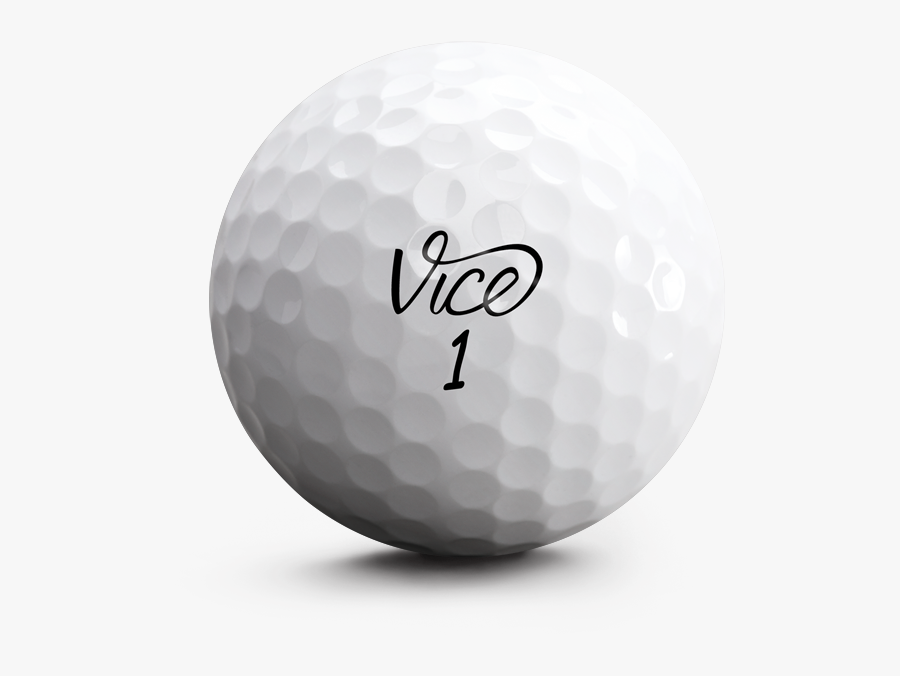 3 Piece Cast Urethane Cover Vice Golf Ball- - Vice Golf, Transparent Clipart