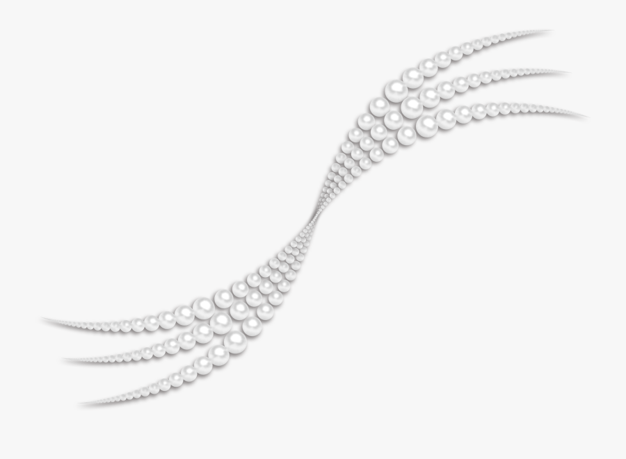 Pearl Clipart Bling Necklace - Found Transparent Pearl On Beach, Transparent Clipart