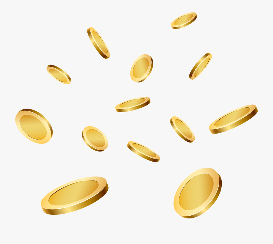 Coins Png Clip Art, Transparent Clipart