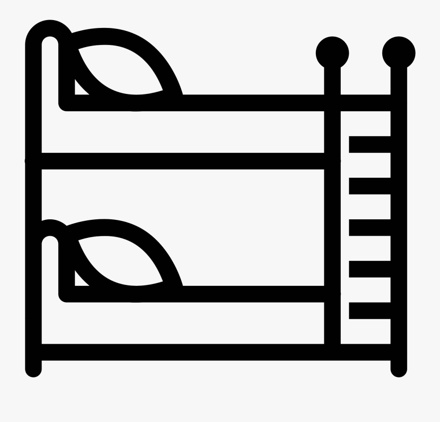 Bedroom Clipart Bunk Bed - Clipart Bunk Bed Png, Transparent Clipart