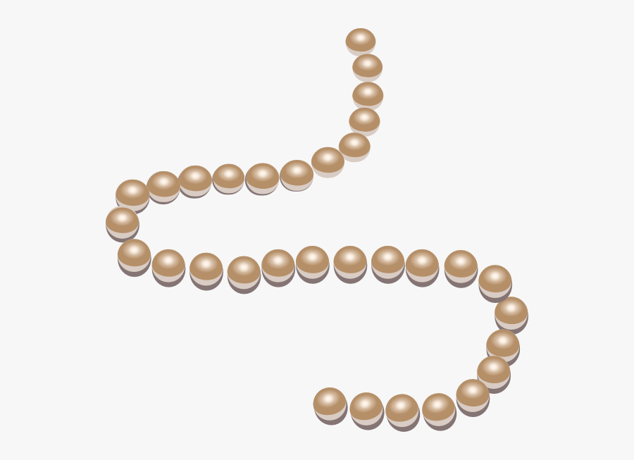 Clip Art String Of Border - Jewelry Clipart, Transparent Clipart