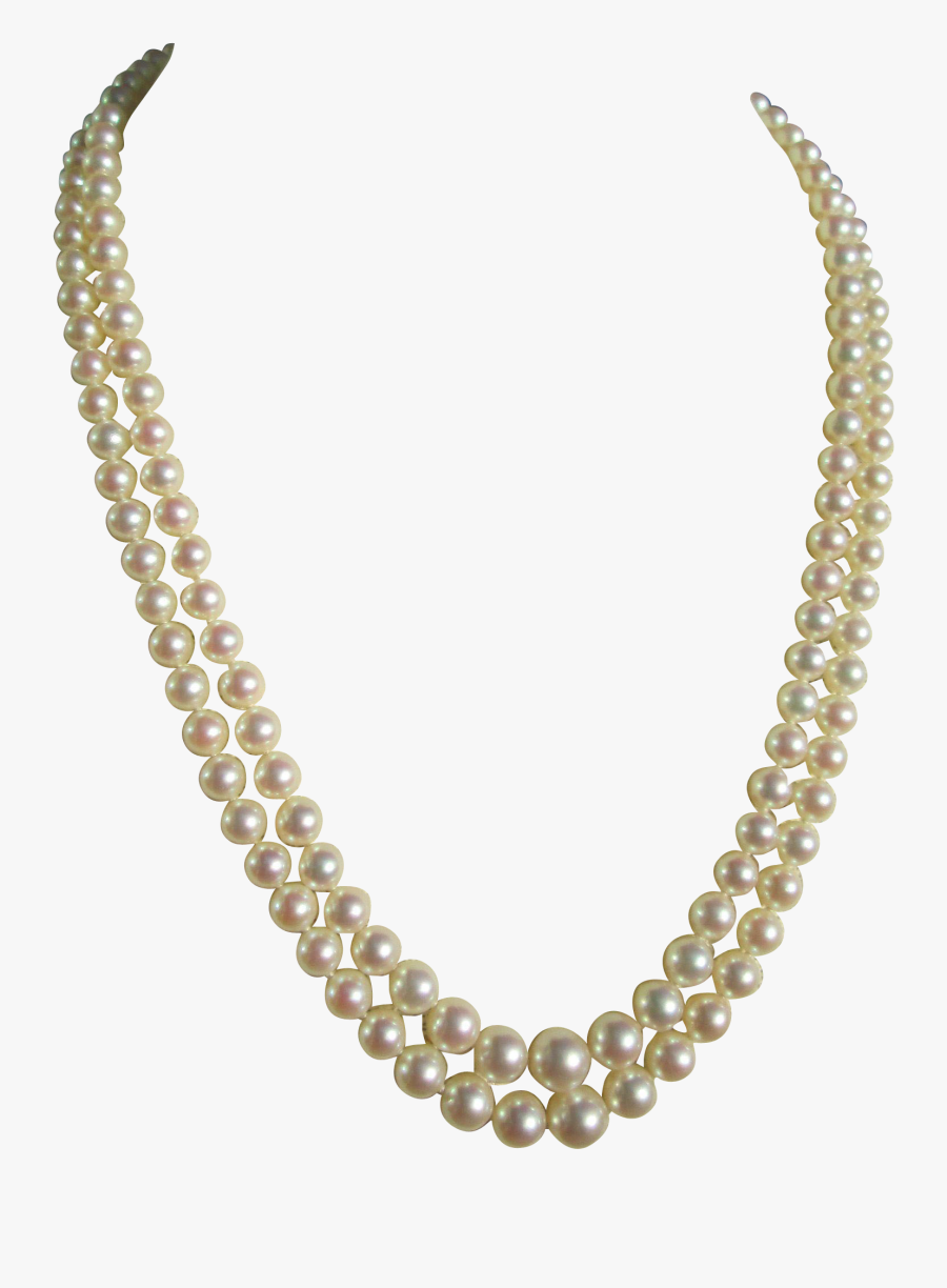 Bow View Larger - Pearl Necklace Png Transparent, Transparent Clipart