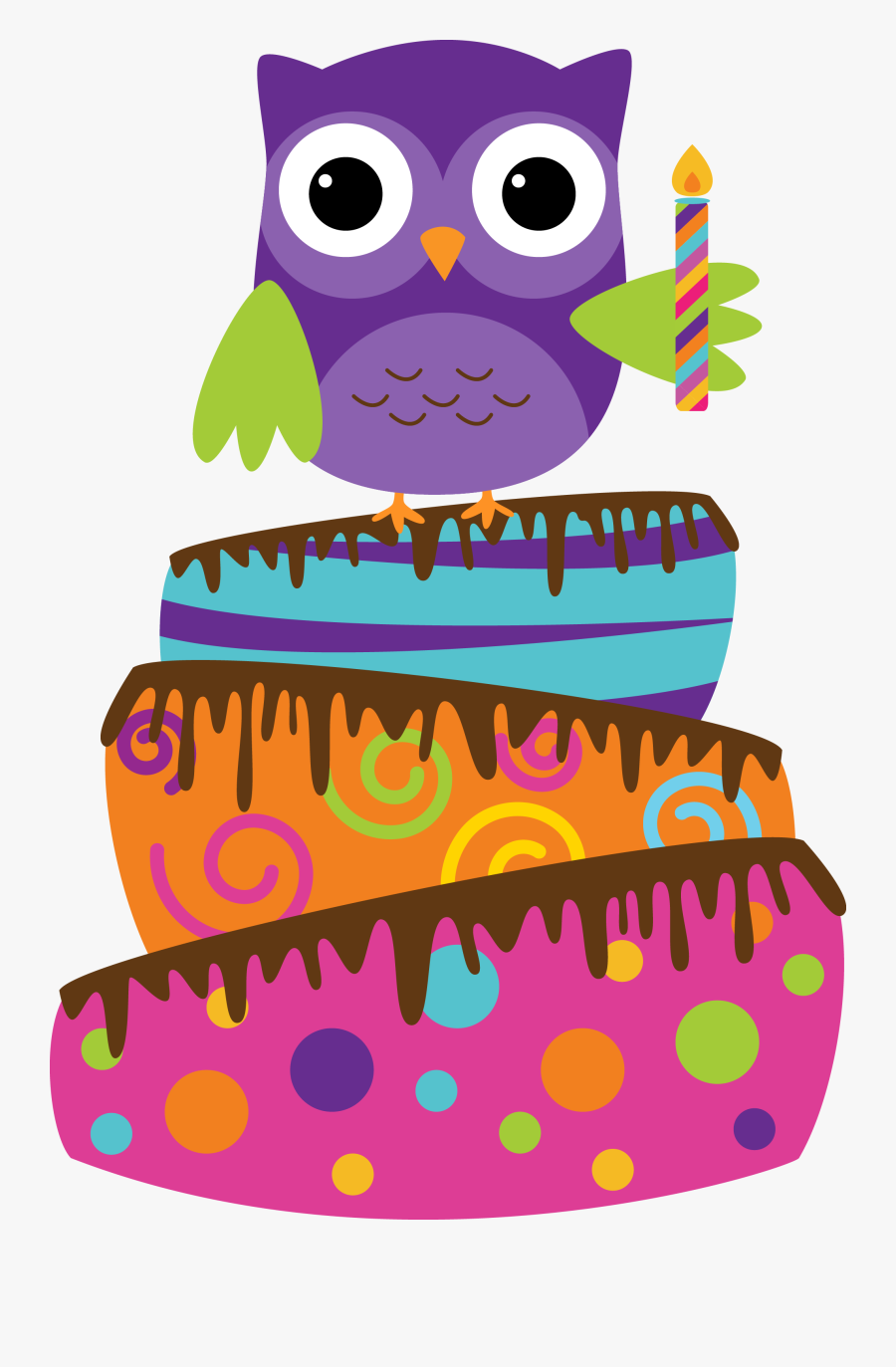 Quilt Block Clip Art Free Download - Owl Clipart Happy Birthday Owl, Transparent Clipart