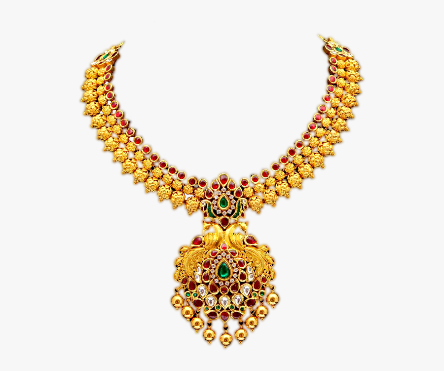 Clip Art Latest Gold Wedding Jewellery - Gold Jewellery Necklaces Png, Transparent Clipart