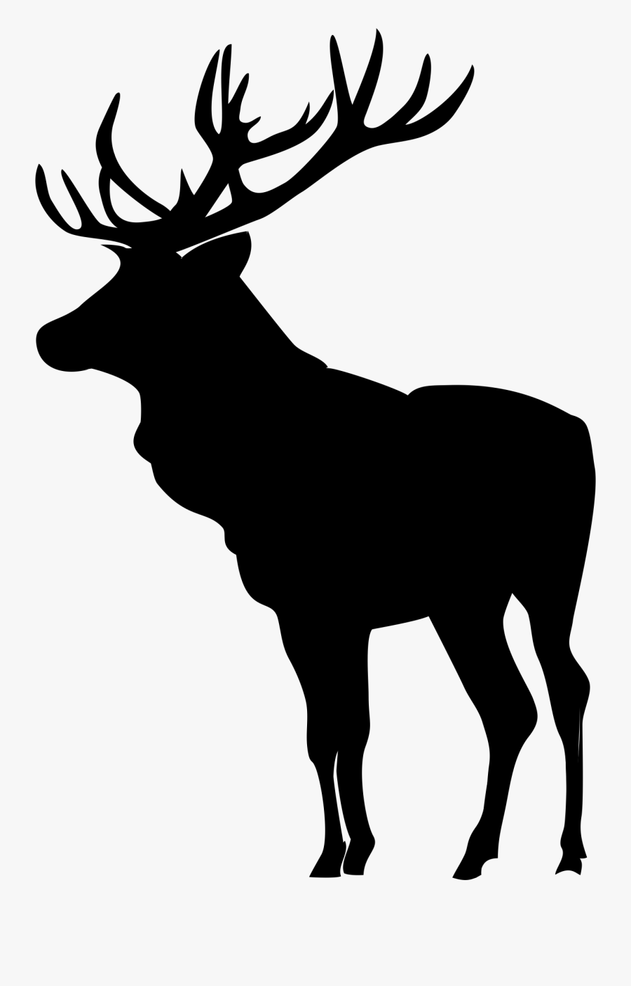 Collection Of Free Moose Drawing Profile Download On - Clipart Moose, Transparent Clipart