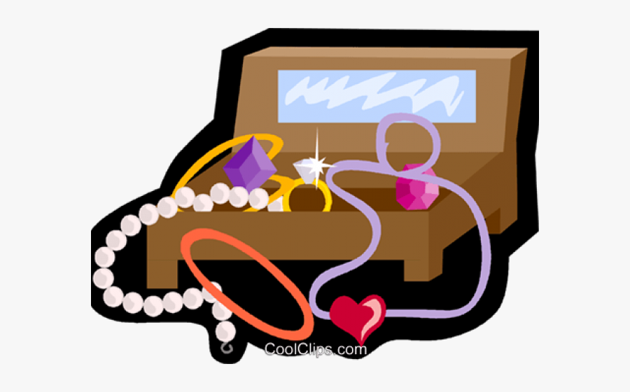 Transparent Necklace Vector Png - Clipart Jewelry Box Logo, Transparent Clipart
