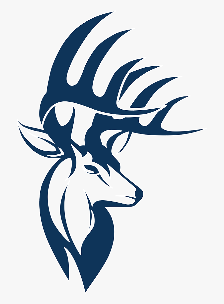 Decal White-tailed Deer Logo Clip Art - Buck Logo, Transparent Clipart