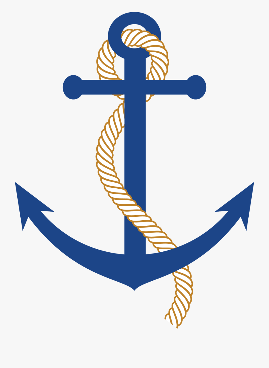 Anchor 1 - Transparent Background Nautical Anchor Clip Art, Transparent Clipart