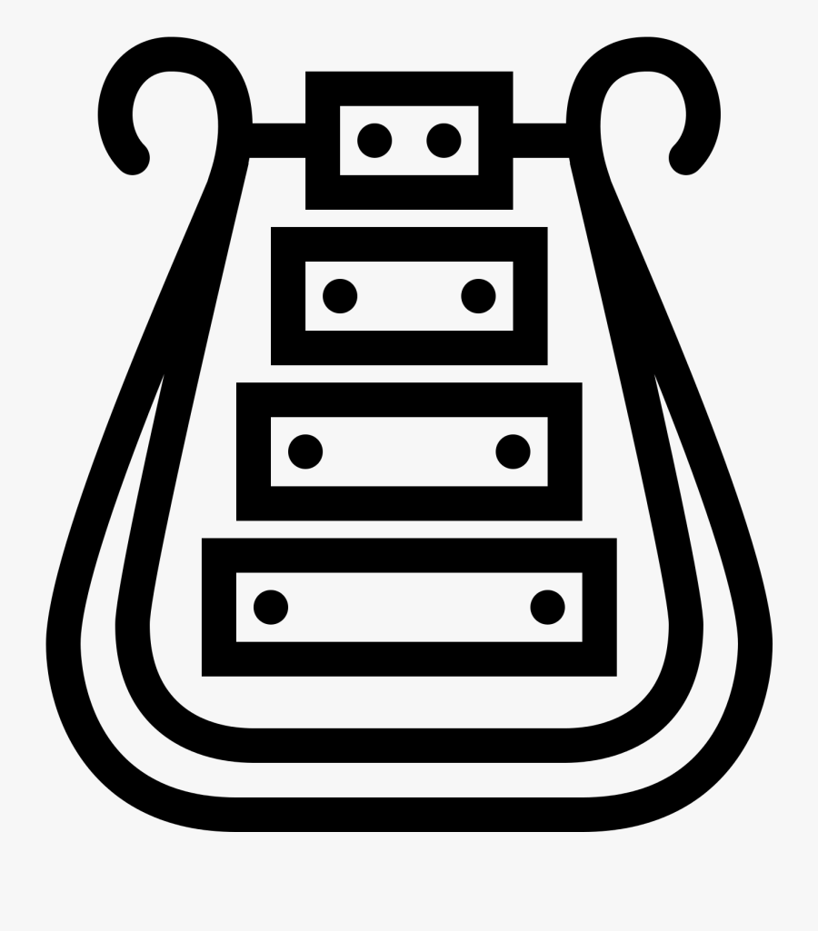 Bell Clipart Lyre - Drum And Lyre Corps Instruments, Transparent Clipart