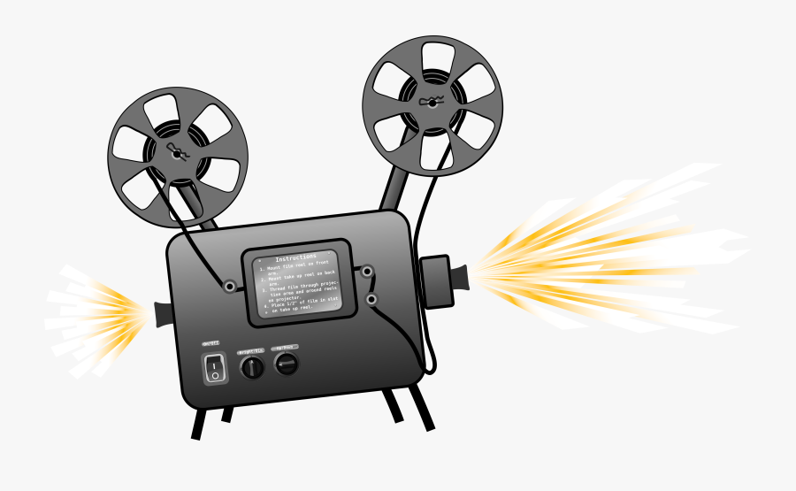 Film Projector - Projection Clipart, Transparent Clipart